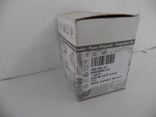 Original OE Volkswagen Bremsbeläge 4B0698451