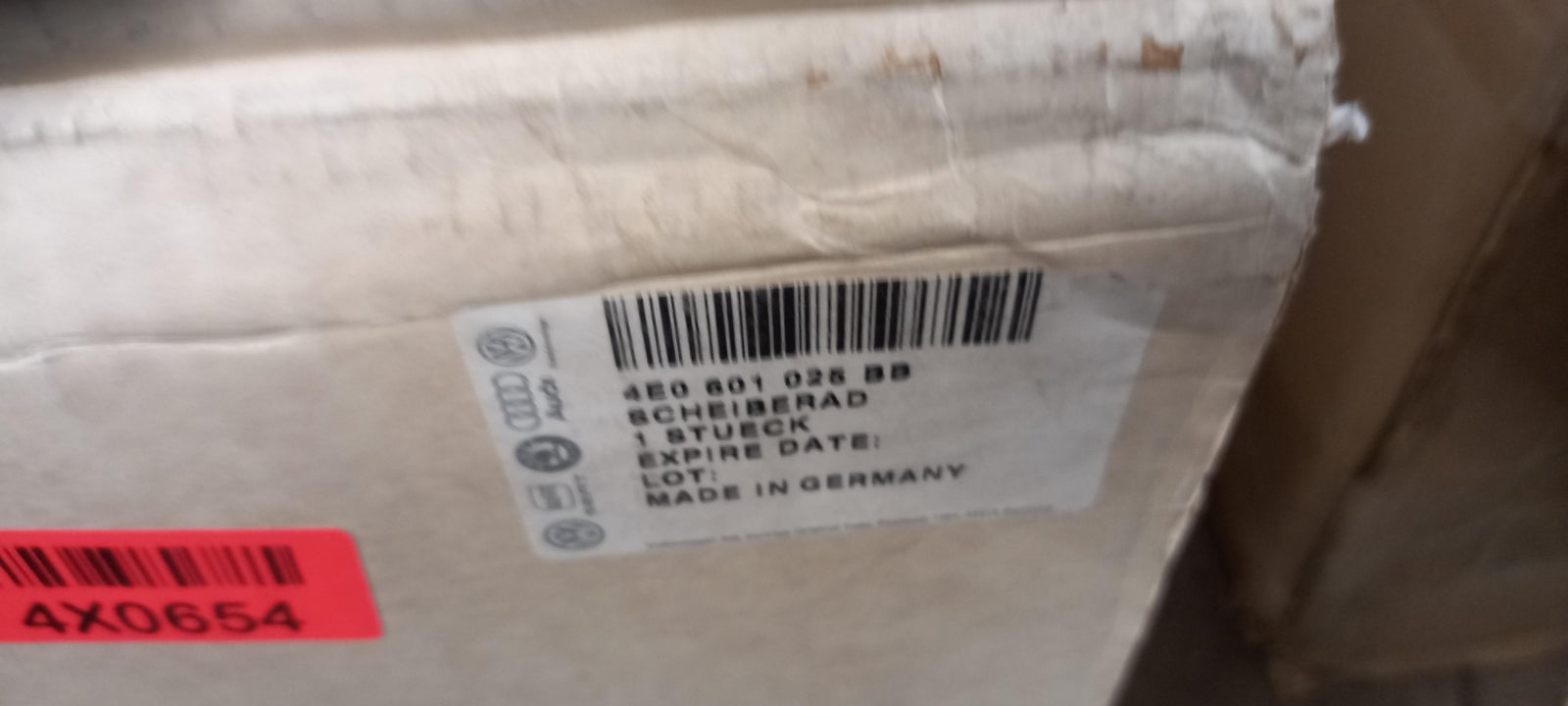 Original OE Volkswagen Felge 4E0601025BB