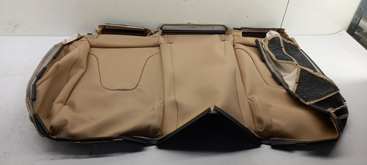 Original AUDI A5 8T Sitzbezug Leder satinbeige hinten 8T0885405PBK4