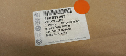 Original AUDI A8/S8 Quattro (4E) Sitzversteller vorne 4E0881869