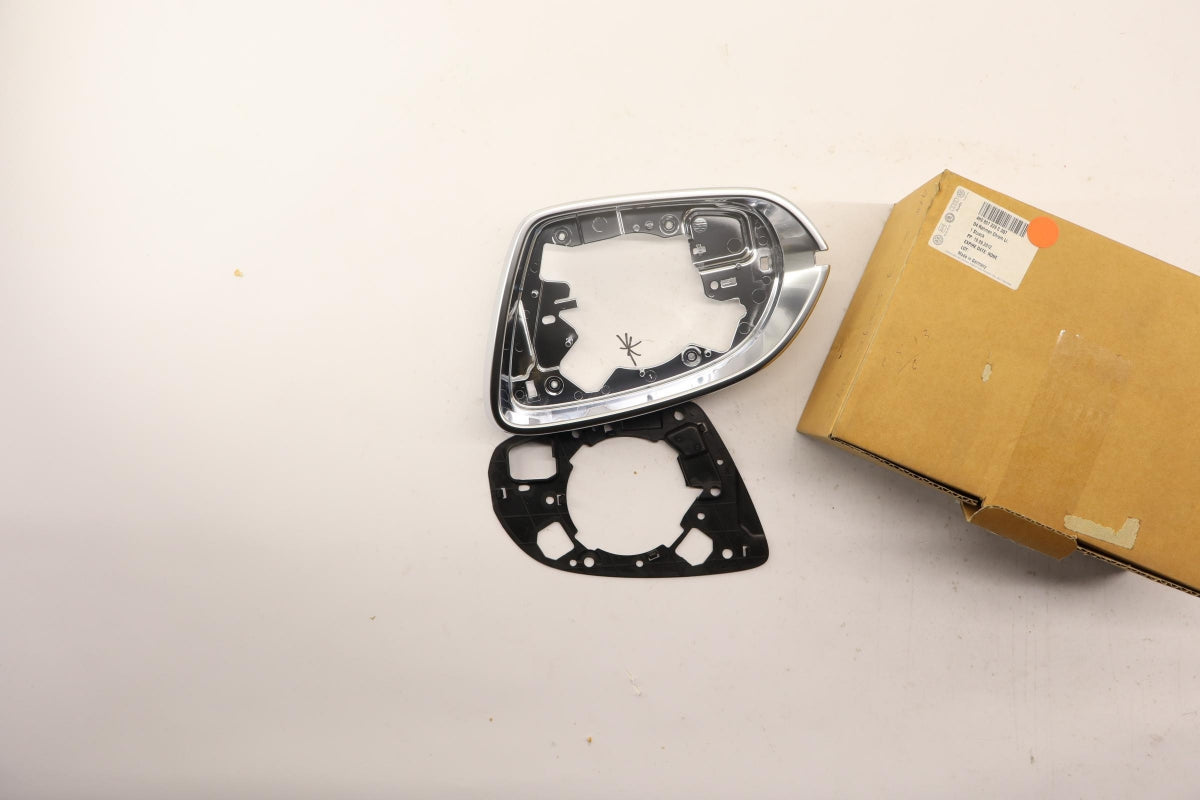 Original AUDI A8/S8 Quattro (4H) Außenspiegel Rahmen Alu links 4H0857239C3Q7