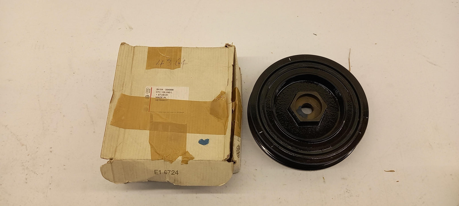 Original OE Volkswagen Kurbelwelle Riemenscheibe 07C105243L