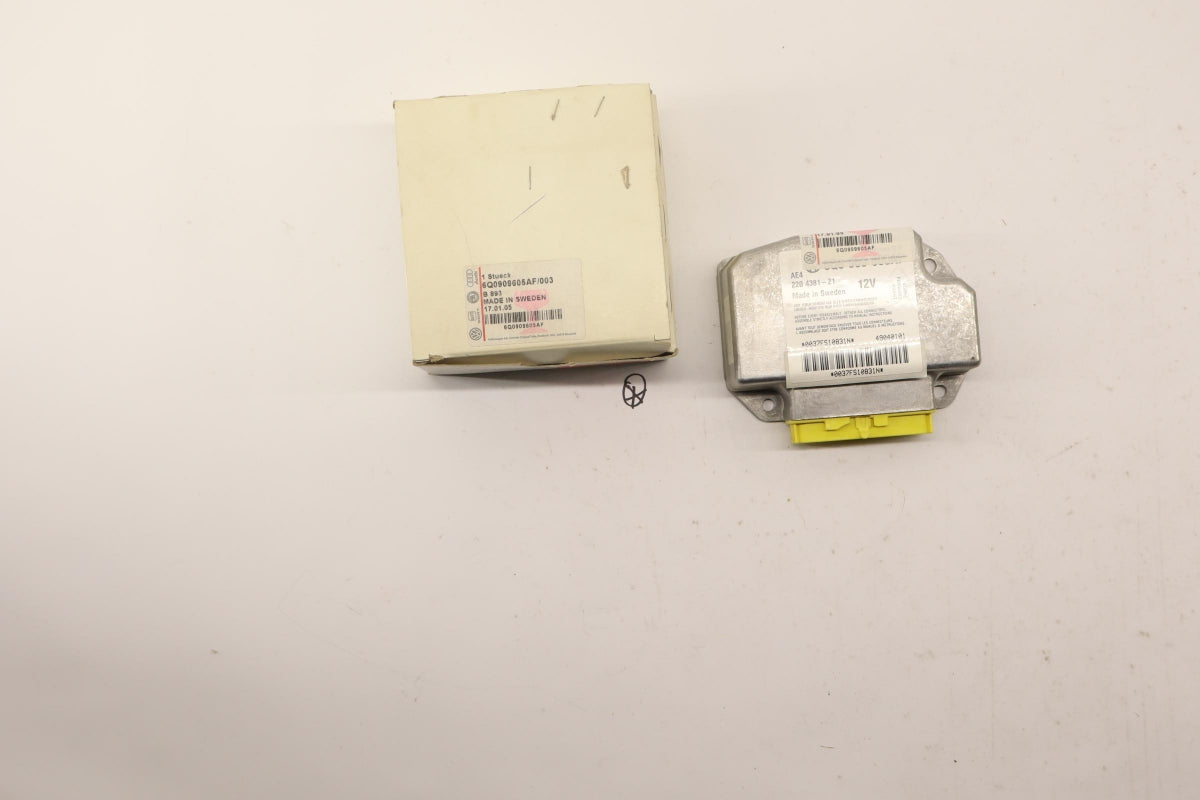 Original OE Volkswagen Airbag Steuergerät 6Q0909605AF003