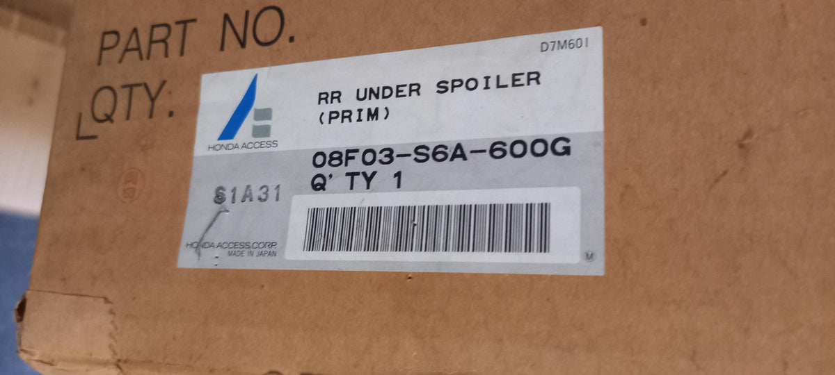 Original OE HONDA Stoßfängerabdeckung 08F03S6A600G