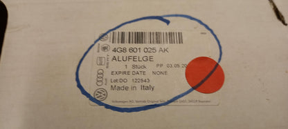 Original OE Volkswagen Felge 4G8601025AK