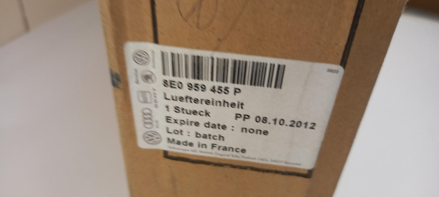 Original OE Volkswagen Motorkühlung Lüfter 8E0959455P