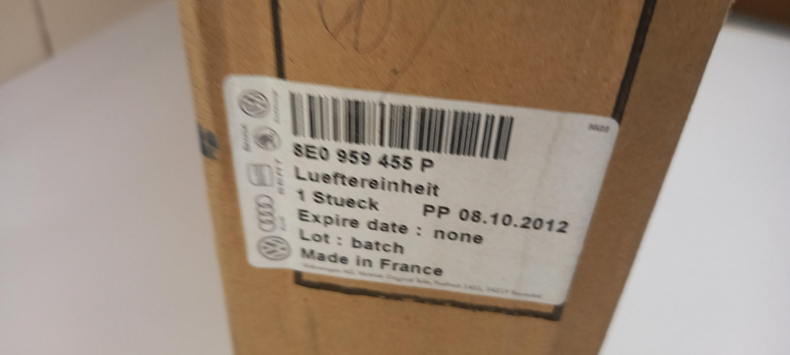 Original OE Volkswagen Motorkühlung Lüfter 8E0959455P