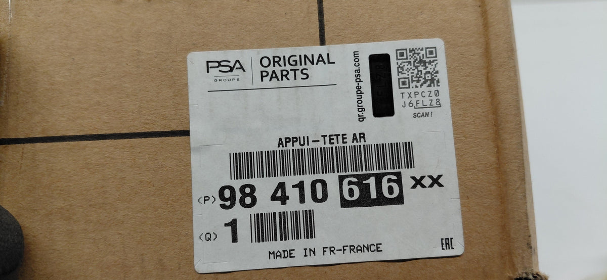 Original OE Peugeot Kopfstütze 98410616XX