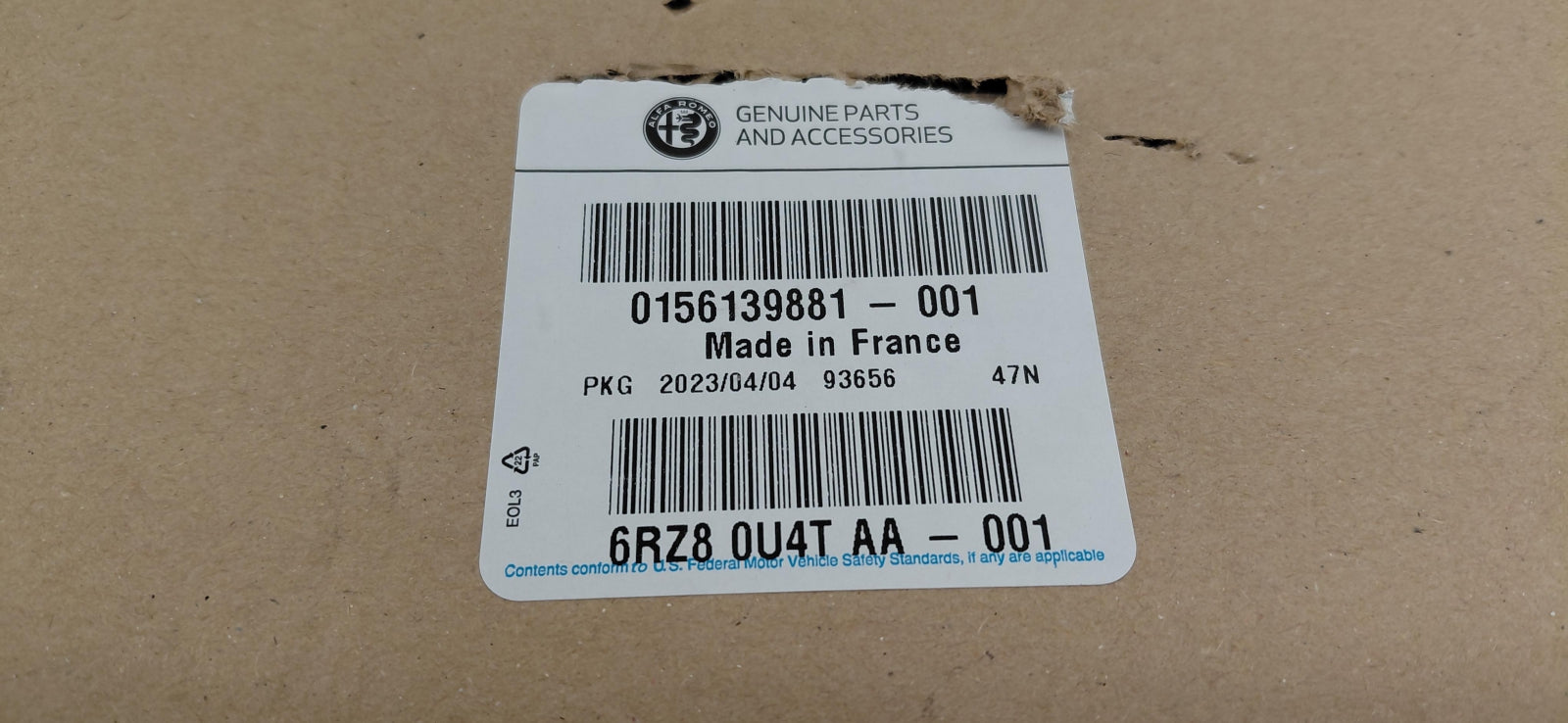 Original OE FIAT Anzeigeeinheit 156139881