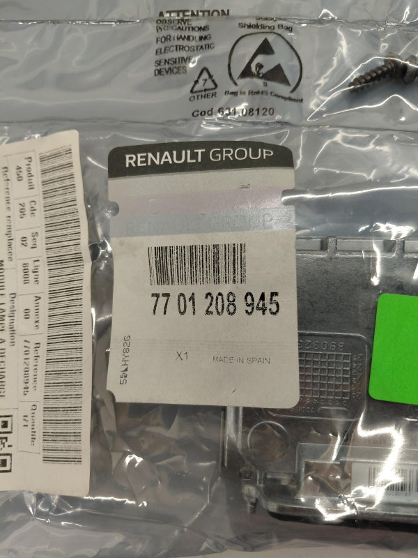 Original OE RENAULT Gasentladungslampe Zündgerät 7701208945