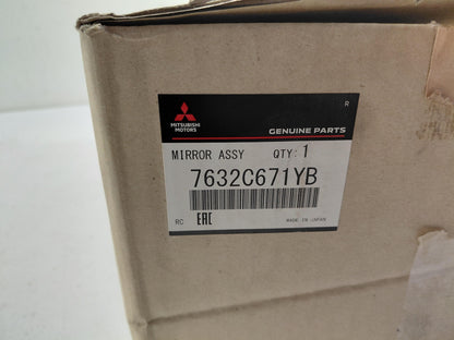 Original OE MITSUBISHI Außenspiegel 7632C671YB
