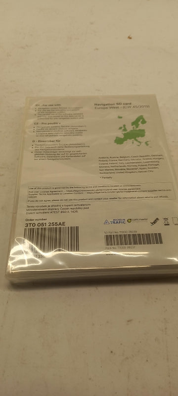 Original OE Volkswagen SD-Karte 3T0051255AE