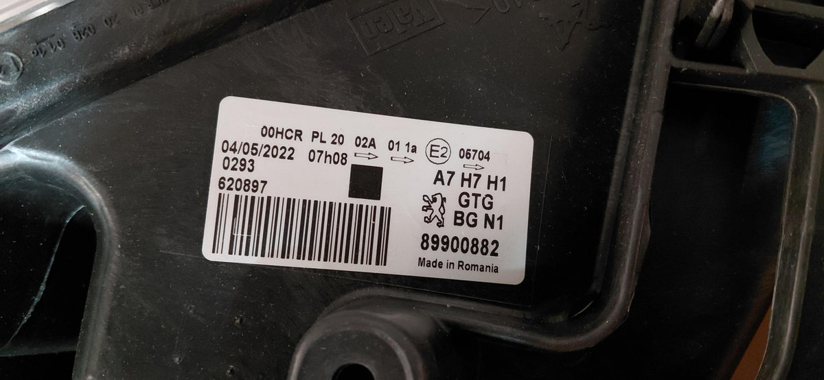 Original OE Peugeot Scheinwerfer 620897