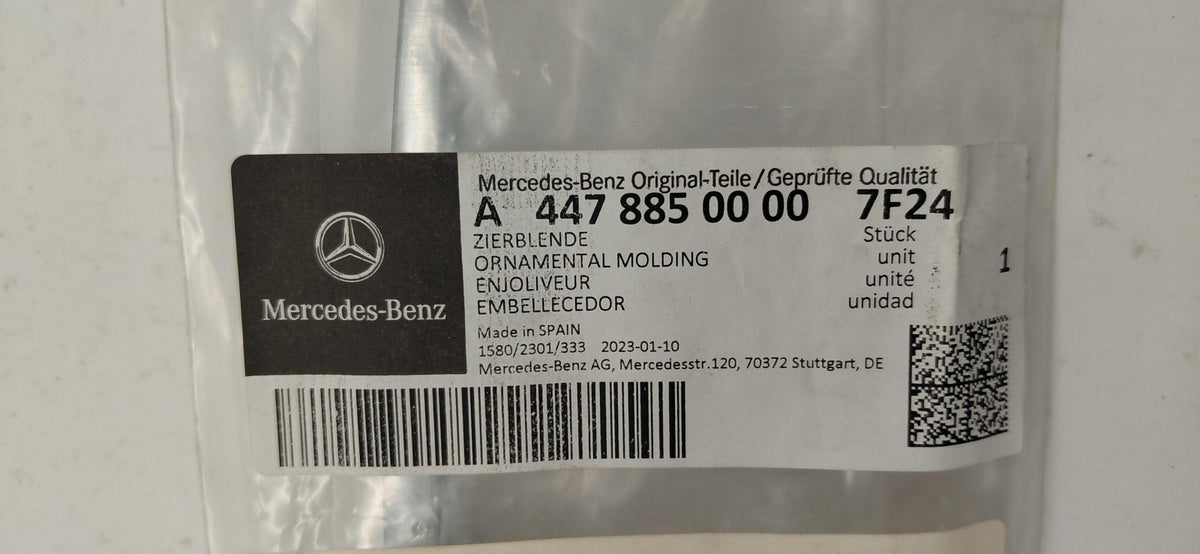 Original OE MERCEDES-BENZ Stoßstangen Zierleiste A44788500007F24
