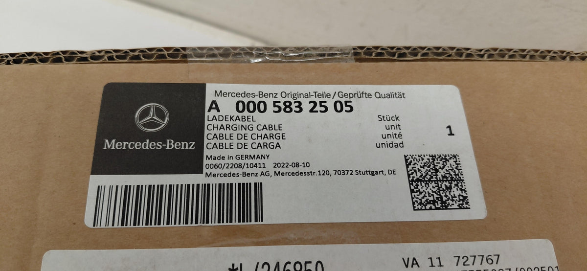 Original OE MERCEDES-BENZ Batterieladegerät A0005832505