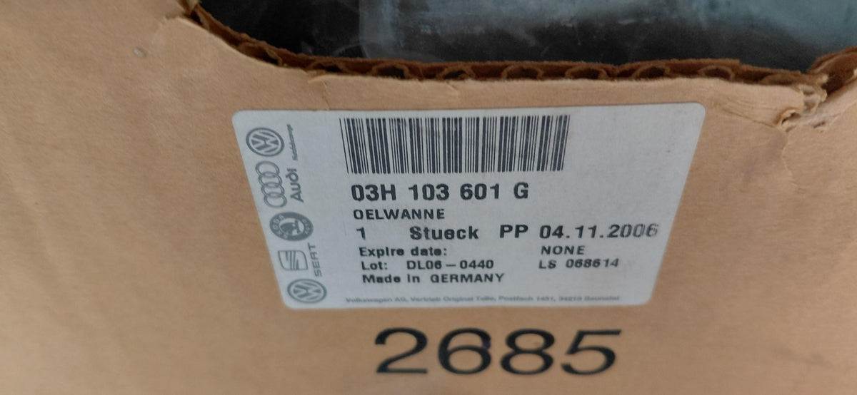 Original AUDI Q7 4L VW Touareg 7L 3.6 FSI Ölwanne mit Ölstandssensor 03H103601G