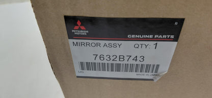 Original OE MITSUBISHI Außenspiegel 7632B743