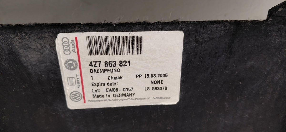 Original OE Volkswagen Unterfahrschutz 4Z7863821