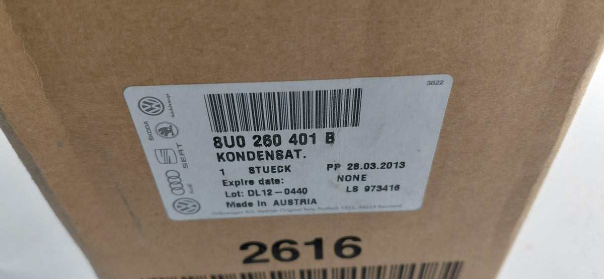 Original AUDI RSQ3 8U Klimakondensator 8U0260401B