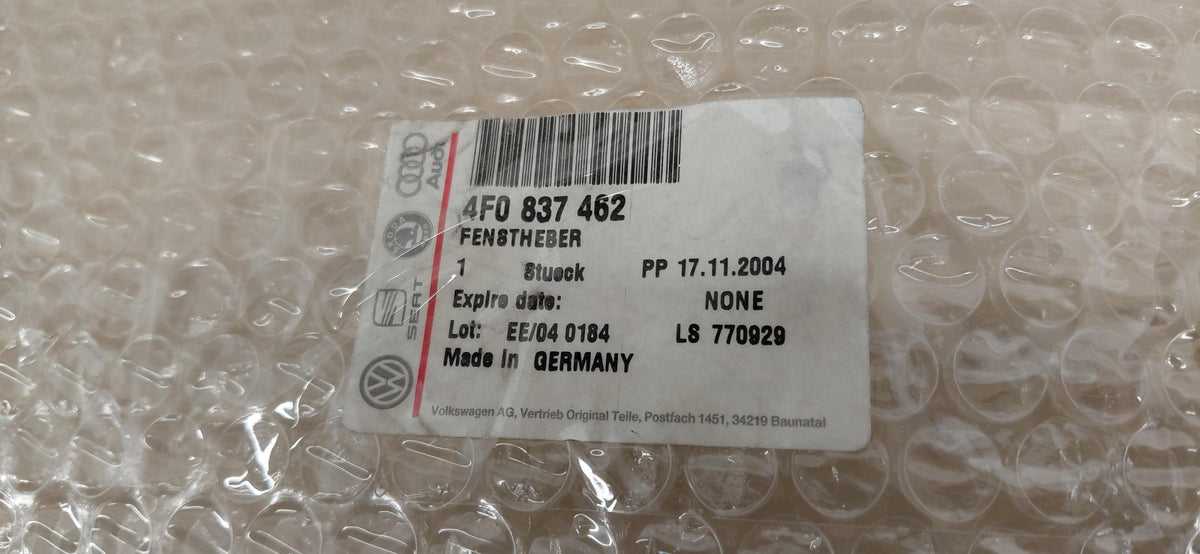 Original AUDI A6/S6 05-08 Fensterheber vorne rechts 4F0837462