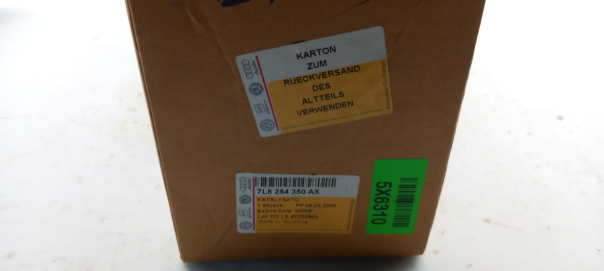 Original AUDI Q7 4L VW Touareg 7L 4.2l Katalysator 7L8254350AX