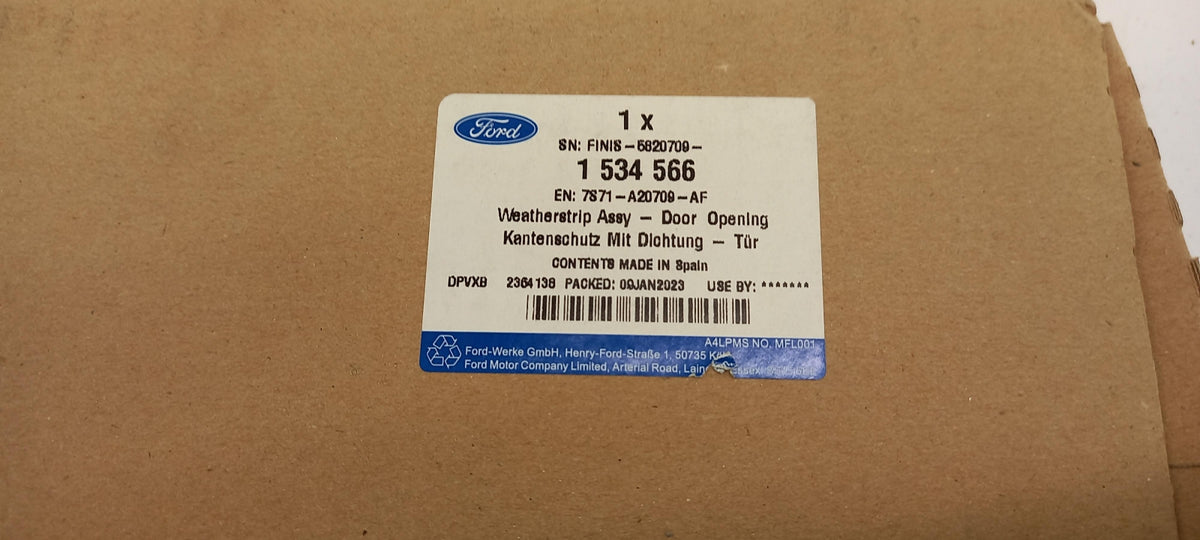 Original OE FORD Türdichtung 1534566