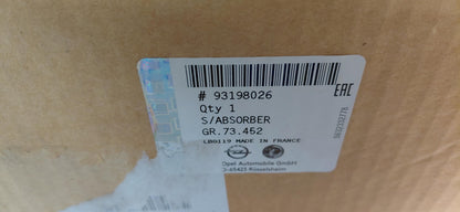 Original OE OPEL Stoßdämpfer 93198026