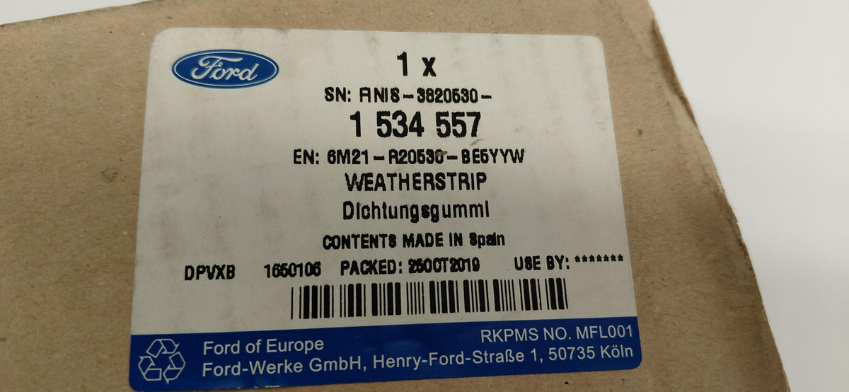Original OE FORD Türdichtung 1534557