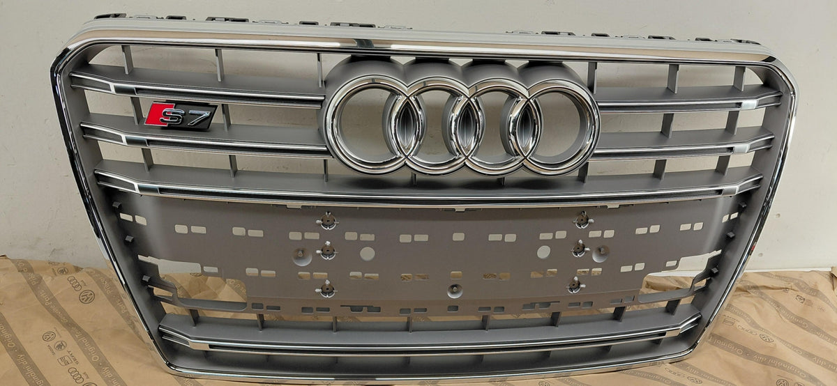 Original AUDI A7 Sportback 4G Kühlergitter platinumgrau 4G8853651A1RR