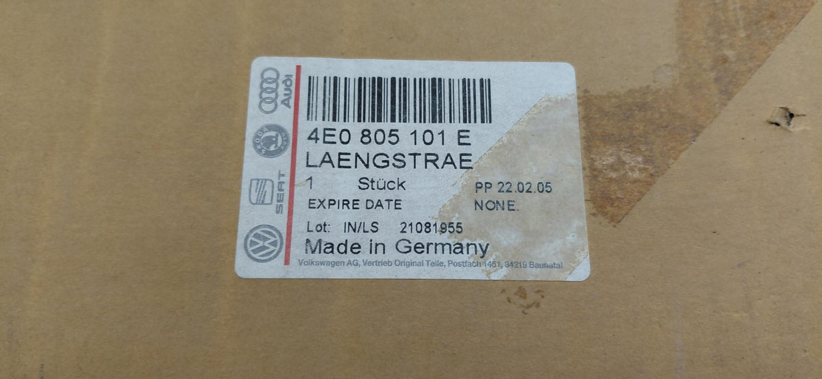 Original OE Volkswagen Seitenverstärkung 4E0805101E