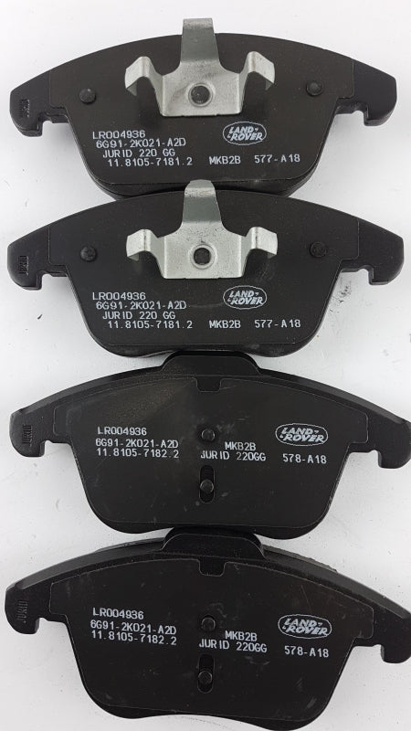 Original LAND ROVER Freelander 2 LR2 '06-'14 Bremsbeläge vorne LR004936