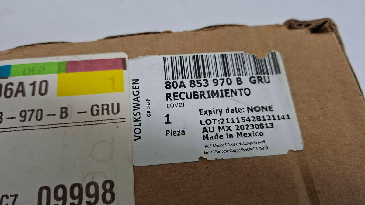 Original AUDI Q5 FY Tür Zierleiste grundiert hinten rechts 80A853970BGRU