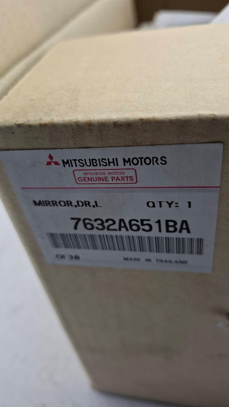 Original OE MITSUBISHI Außenspiegel 7632A651BA