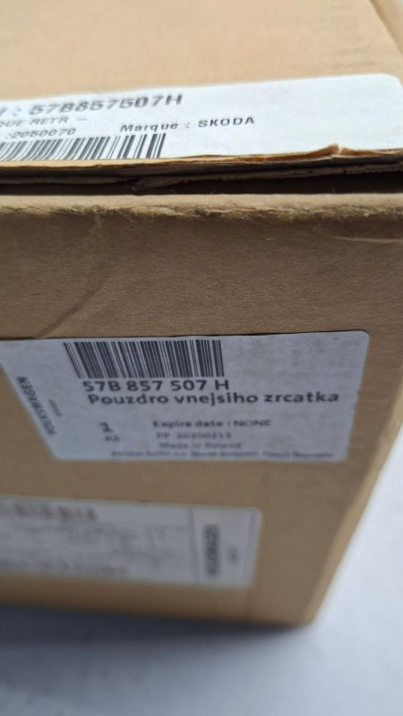 Original OE Volkswagen Außenspiegel Gehäuse 57B857507H