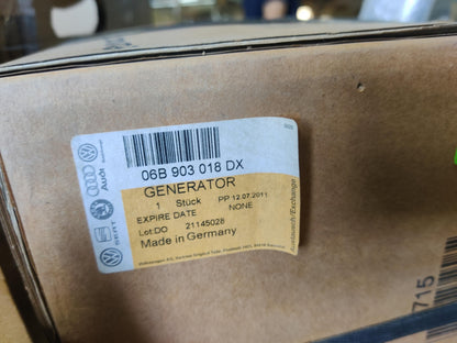 Original OE Volkswagen Lichtmaschine 06B903018DX