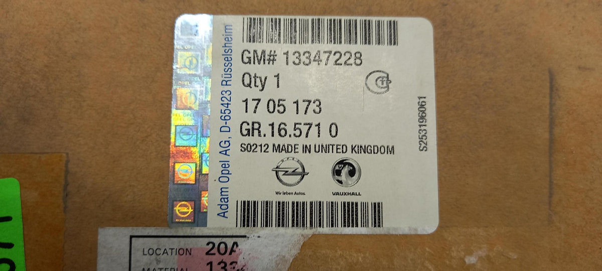 Original OE OPEL Türzierleisten Satz 13347228