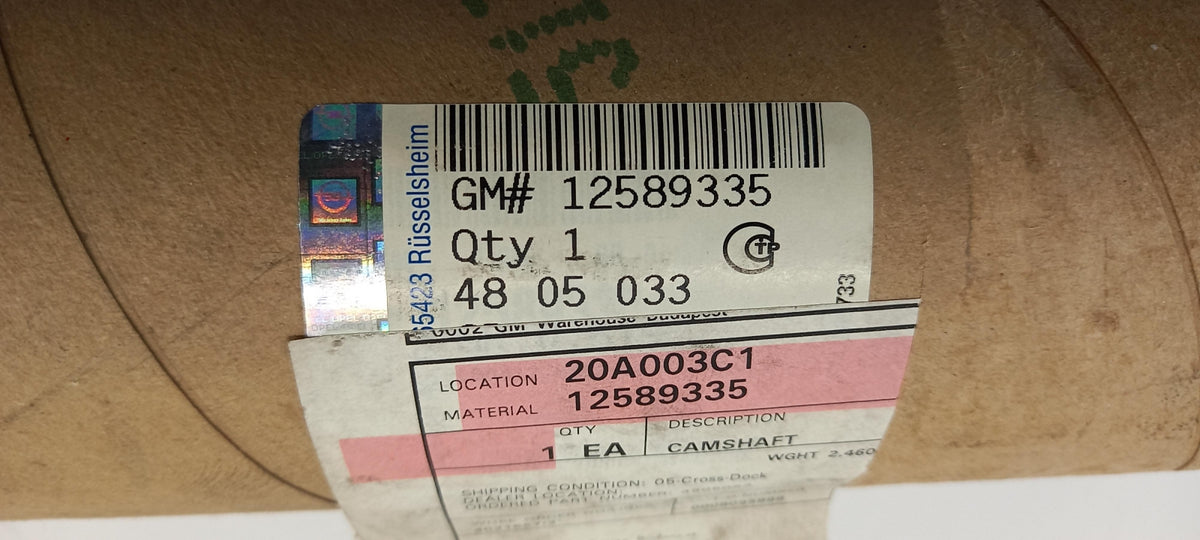 Original OE OPEL Nockenwelle 12589335
