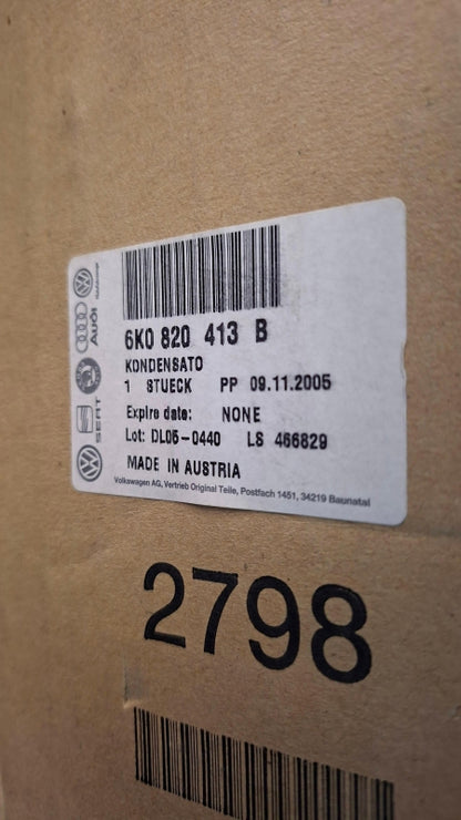 Original OE Volkswagen Klimakondensator 6K0820413B