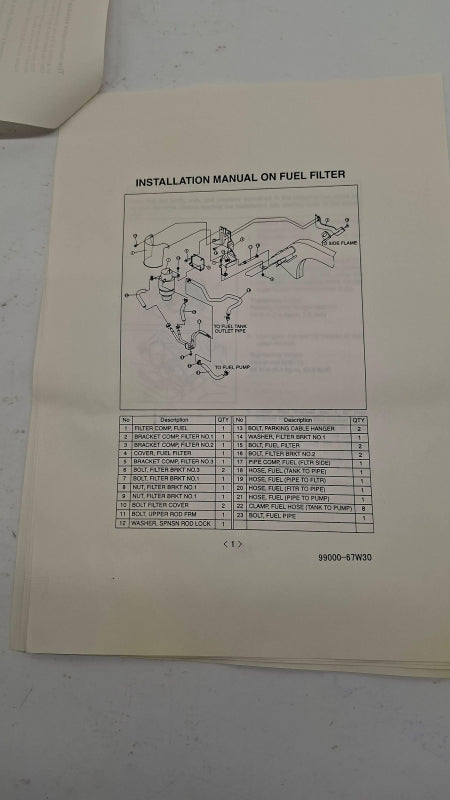 Original OE SUZUKI Kraftstofffilter 1954068810000