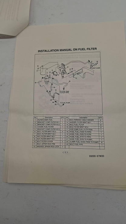 Original OE SUZUKI Kraftstofffilter 1954068810000