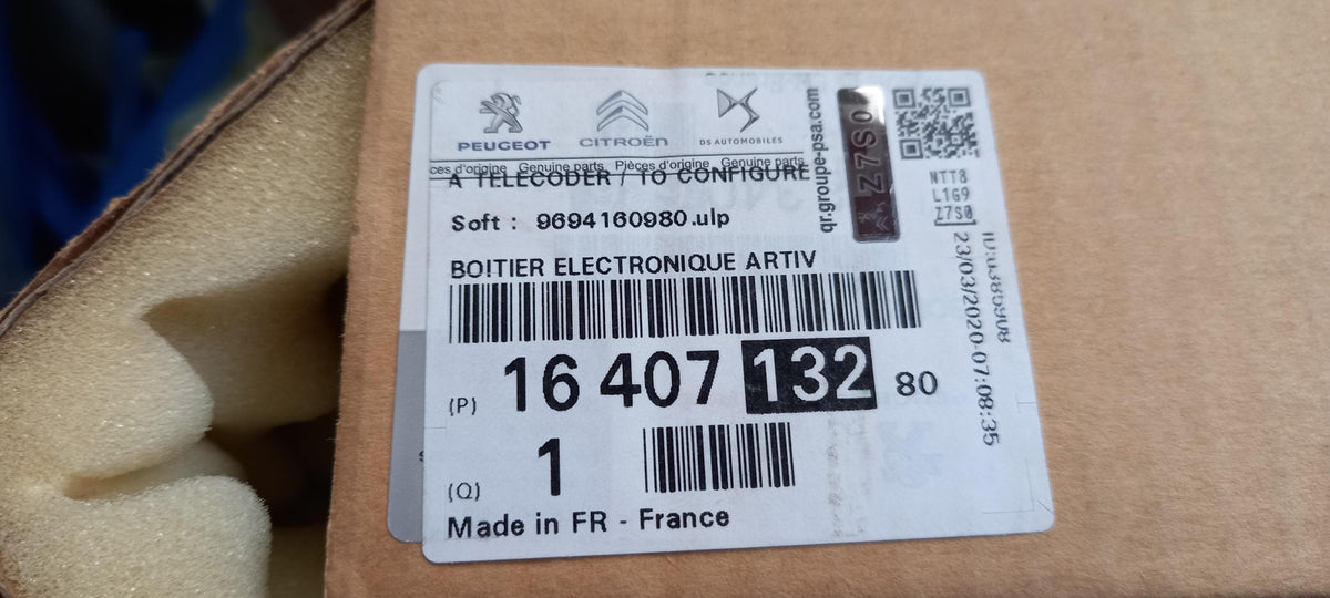 Original OE Peugeot Steuergerät 1640713280