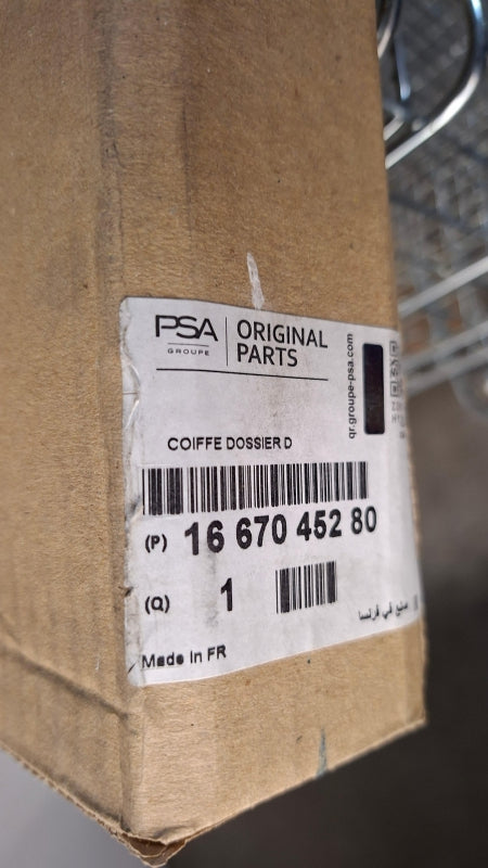 Original OE Peugeot Sitzbezug 1667045280