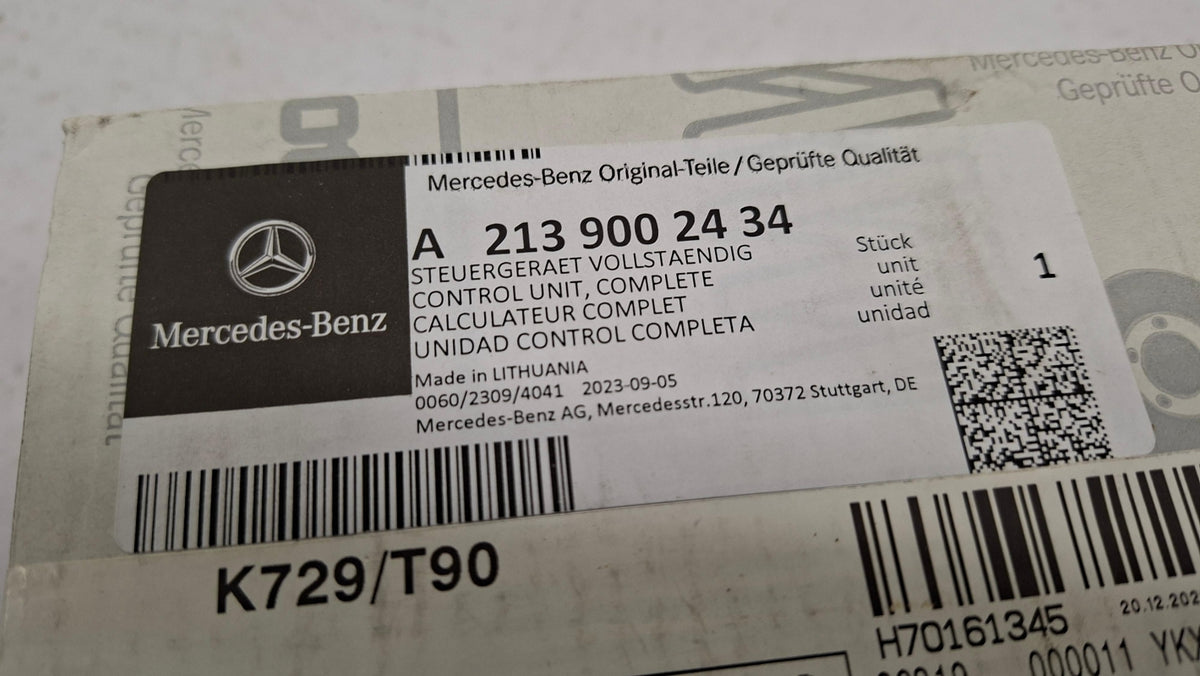Original OE MERCEDES-BENZ Leuchten Steuergerät A2139002434
