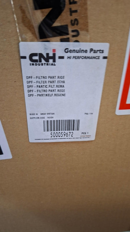 Original OE IVECO Auspuffanlage Rußpartikelfilter 500059672