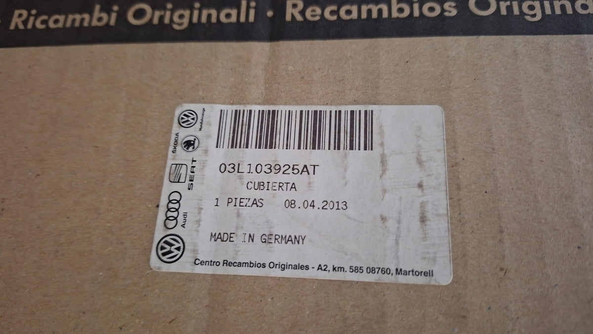 Original OE Volkswagen Motorabdeckung 03L103925AT