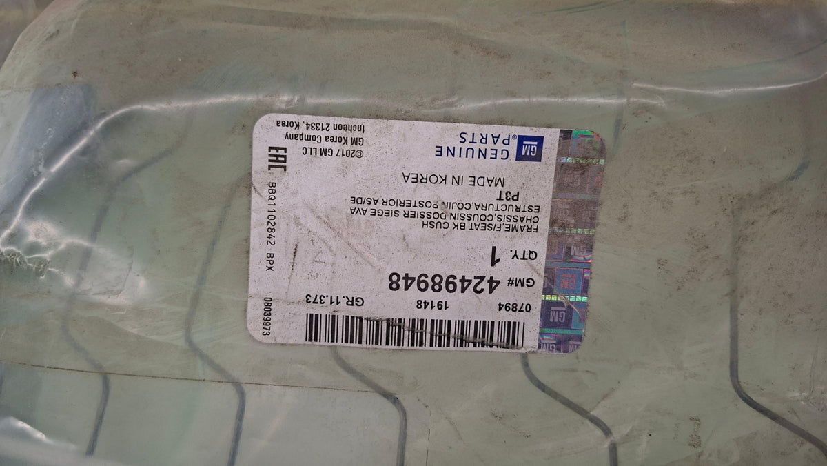 Original OE OPEL Rückenlehne-Rahmen 42498948