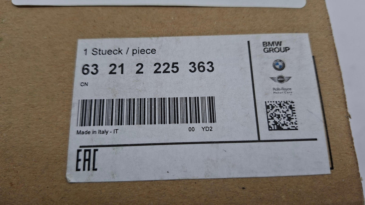 Original OE BMW Heckleuchte 63212225363