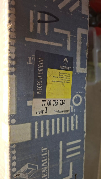 Original OE RENAULT Wasserkühler 7700785734