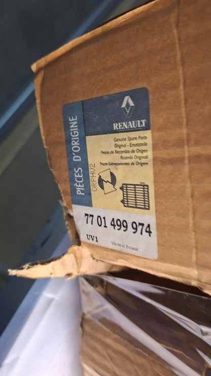 Original OE RENAULT Wasserkühler 7701499974
