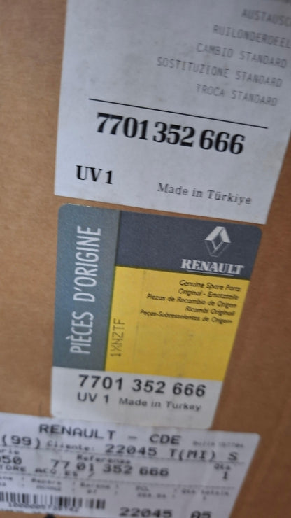 Original OE RENAULT Wasserkühler 7701352666